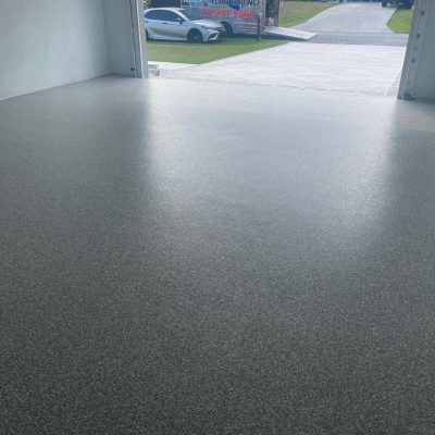 garage floor flake epoxy coating