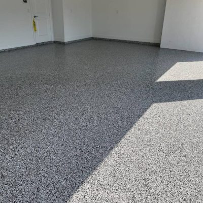 residential garage floor epoxy coating