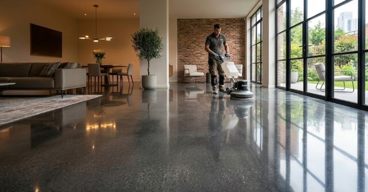 Concrete Floor Polishing