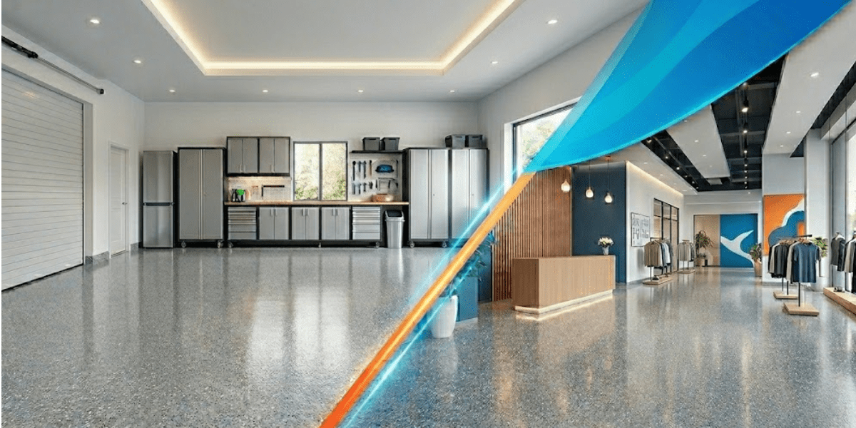 Polyaspartic floor coating